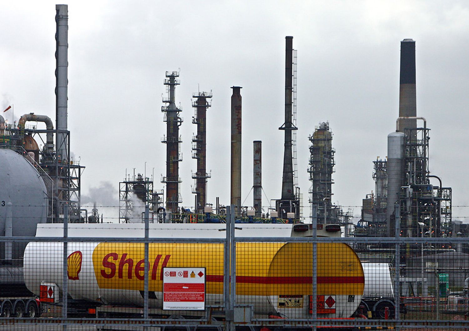 Stabilimento Shell in Scozia