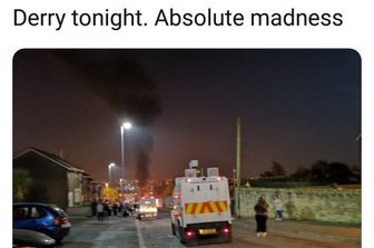 L'ultima foto postata su Twitter da Lyra McKee durante la notte