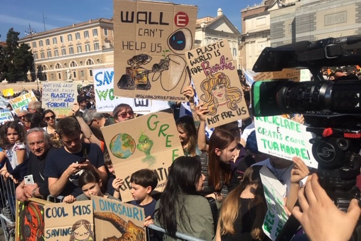 manifestazione Greta