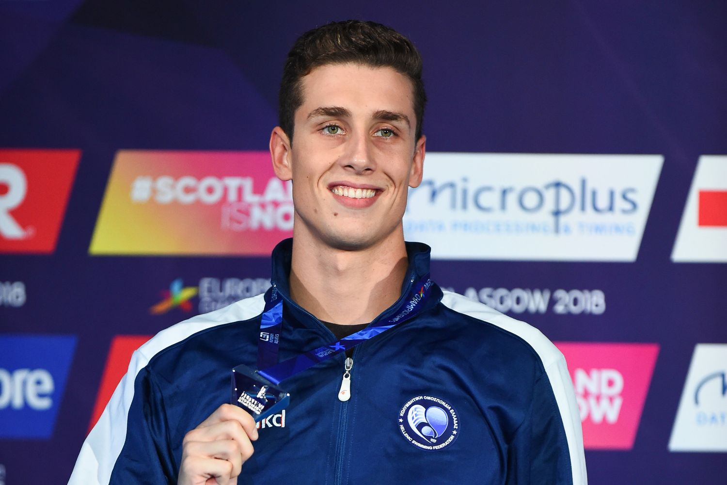 Nuoto, campionati mondiali 2018, Andrea Vergani bronzo nei 50 stile libero (Andy Buchanan/AFP)