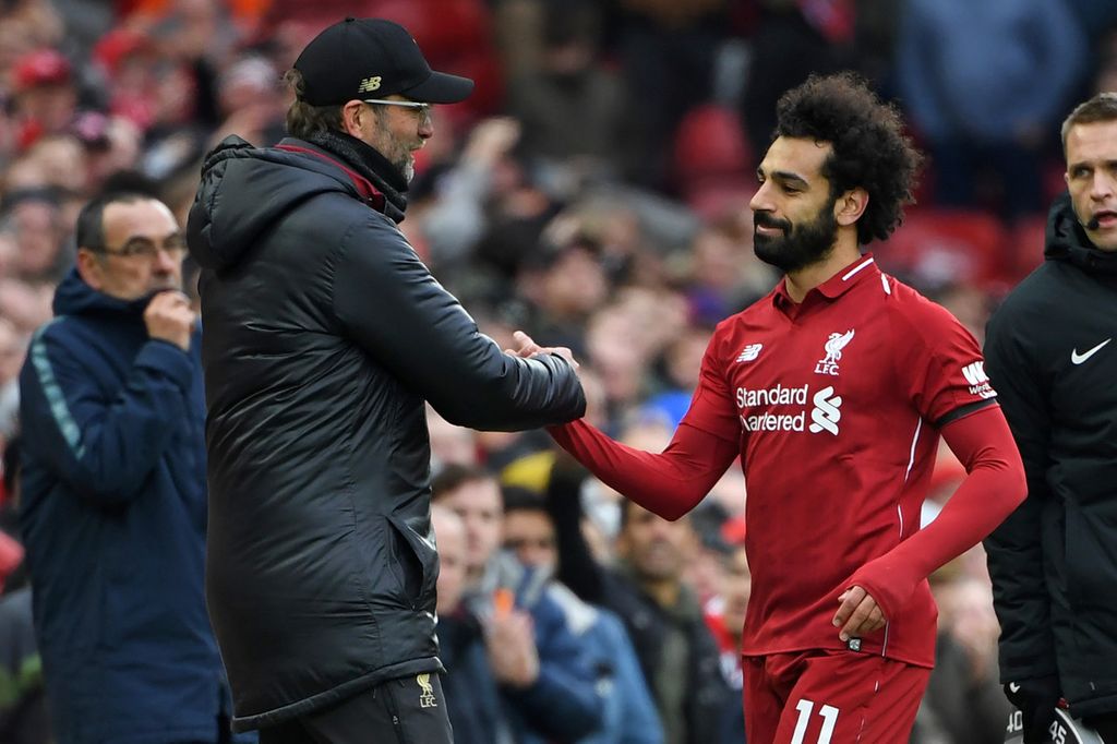 Klopp e Salah