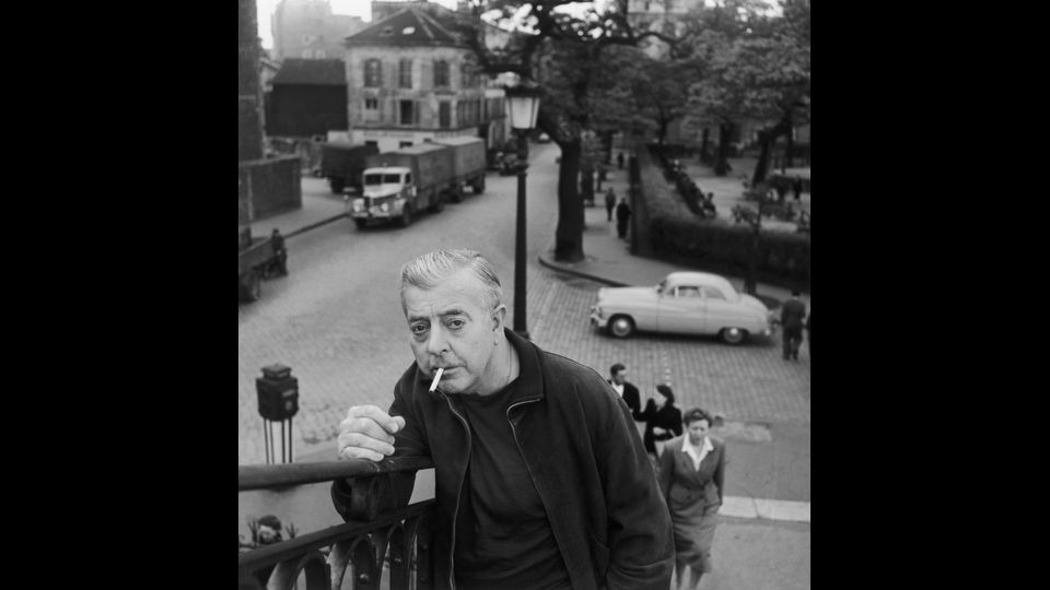 Jacques Prevert, 1955 Atelier Robert Doisneau