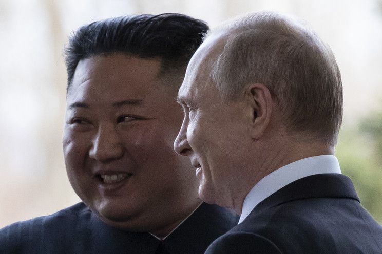 Kim Jong Un e Vladimir Putin