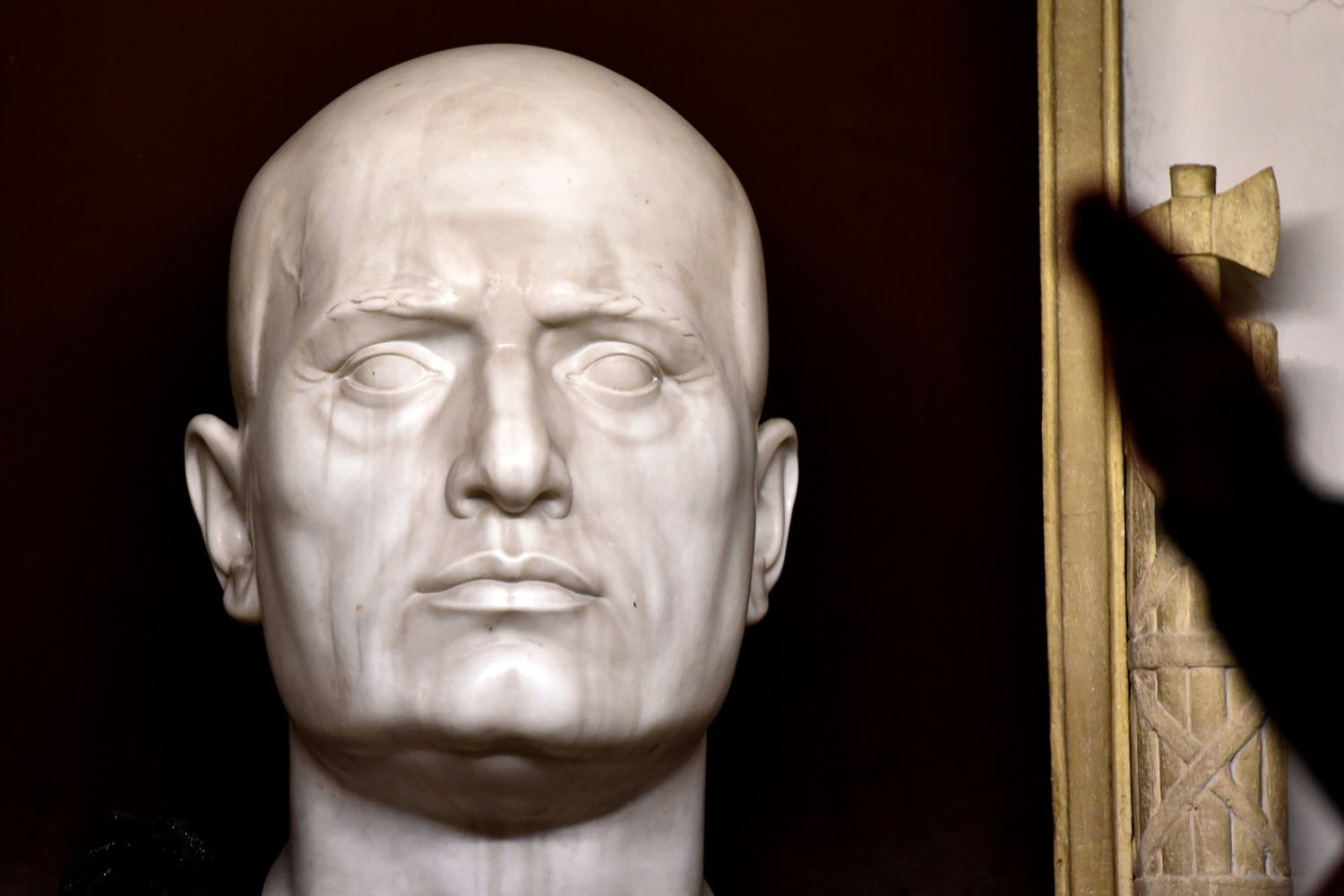 La tomba di Benito Mussolini a Predappio