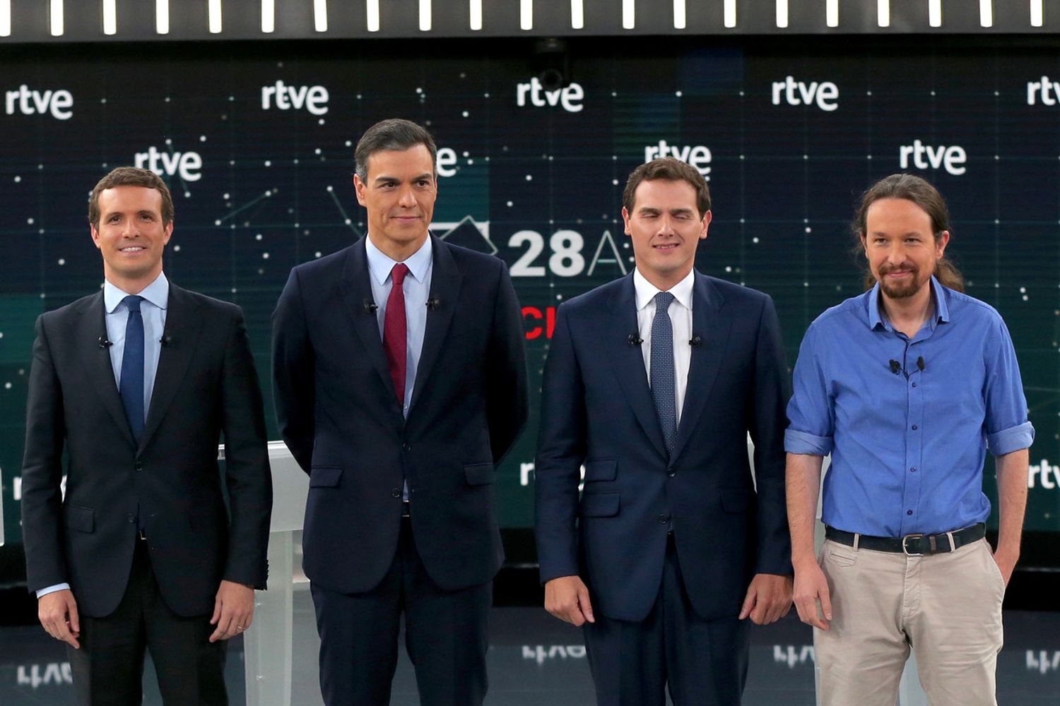 Casado, Sanchez, Rivera e Iglesias