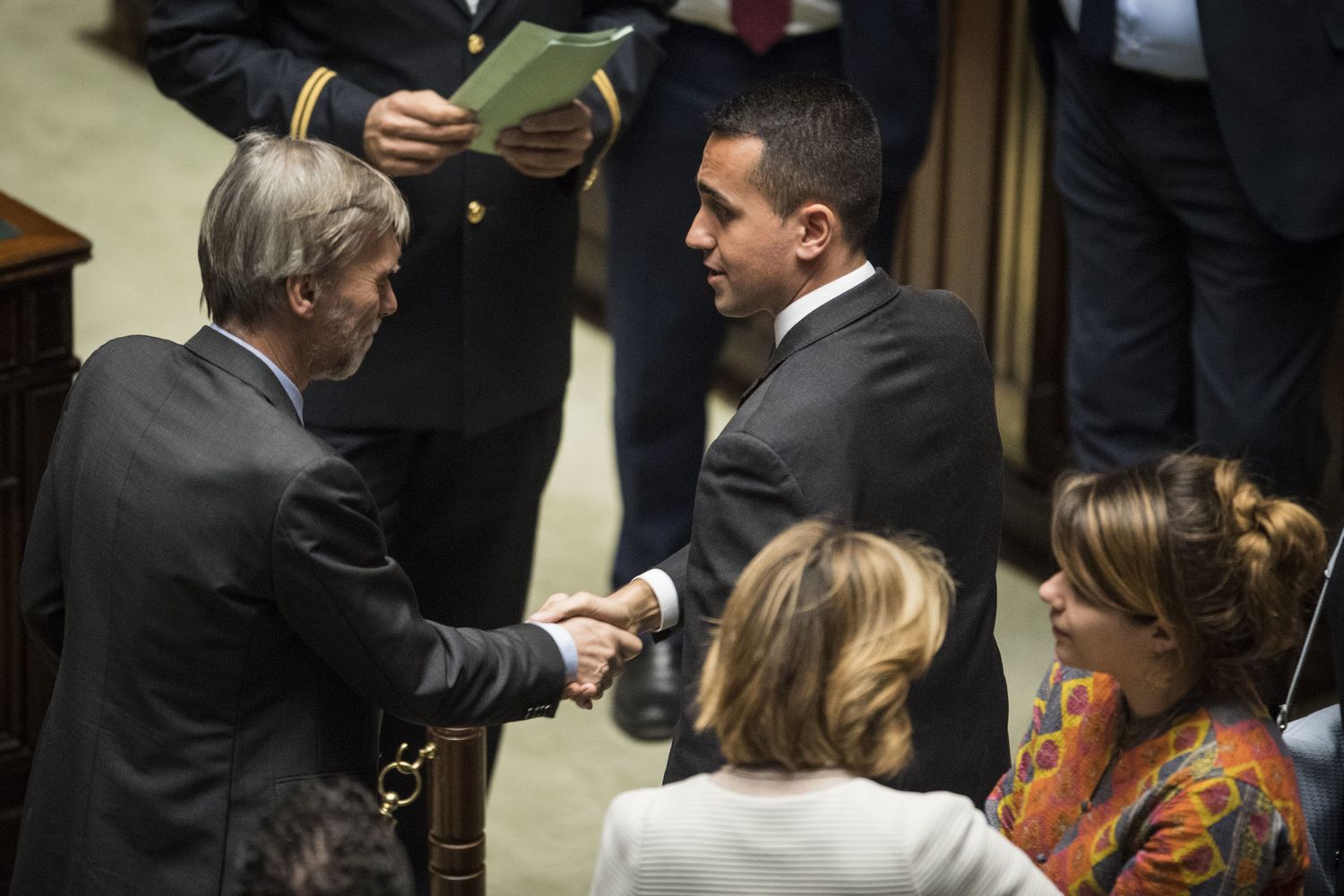 Graziano Delrio e Luigi Di Maio