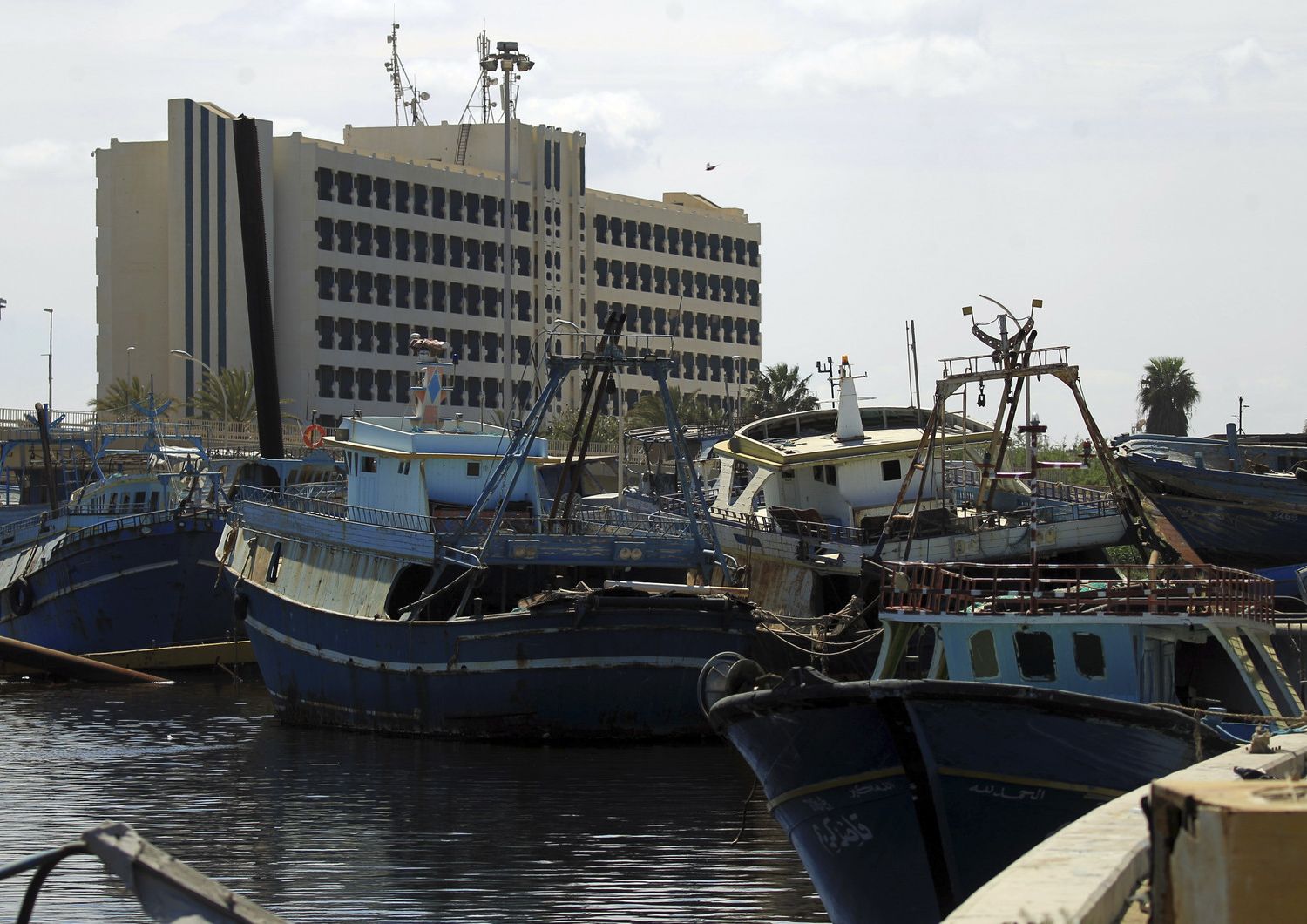 Il porto di Bengasi