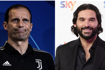 Massimiliano Allegri e Daniele Adani