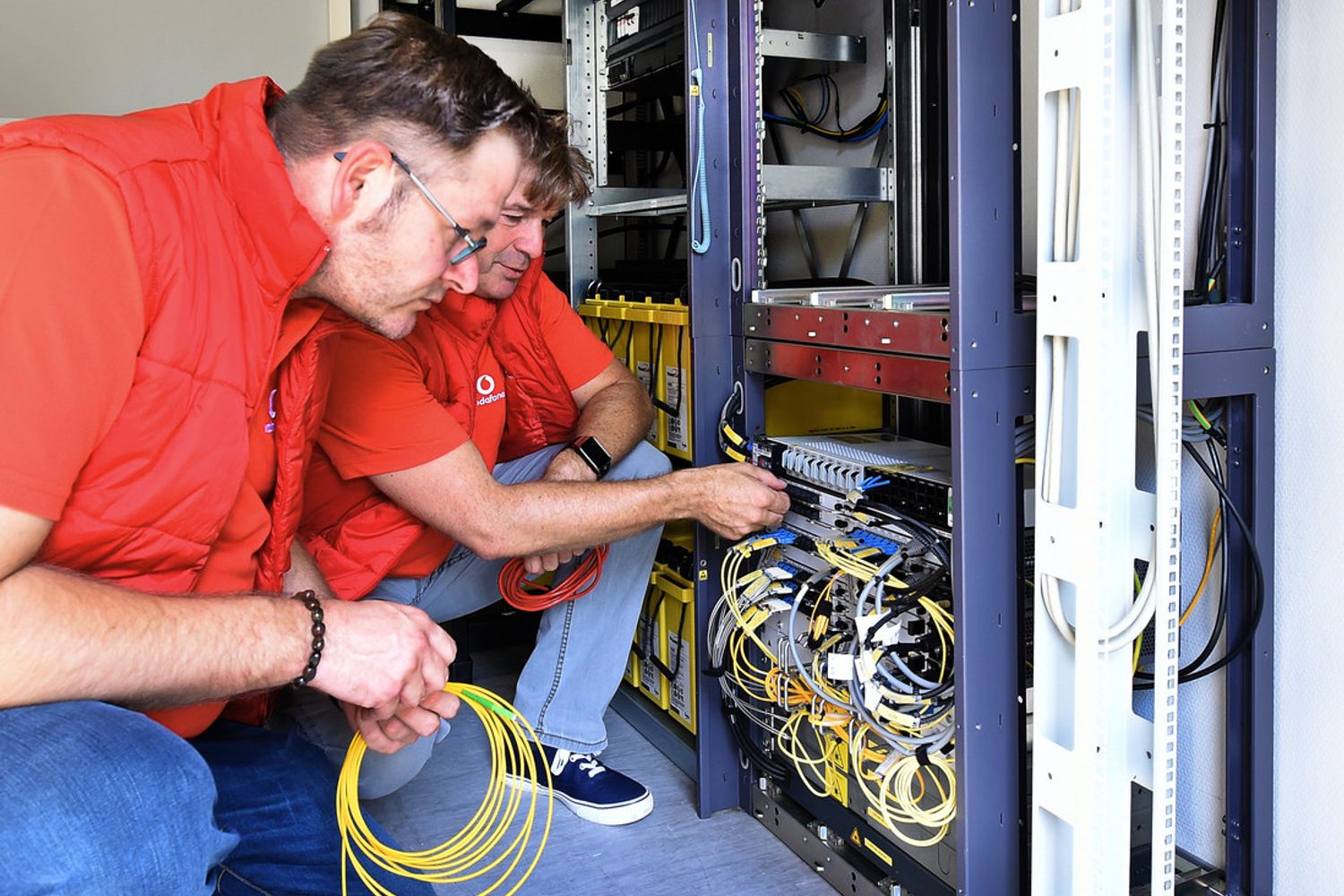 Tecnici di Vodafone