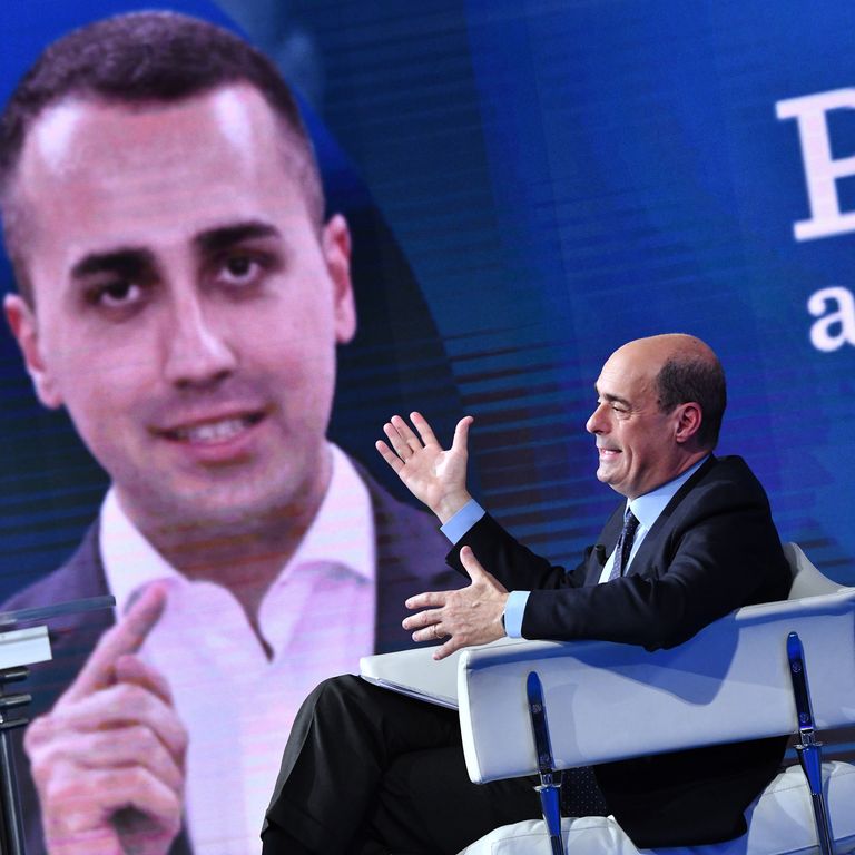 Nicola Zingaretti e Luigi Di Maio