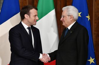 Macron e Mattarella