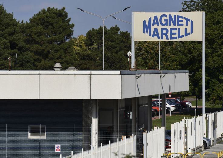 Lo stabilimento della Magneti Marelli