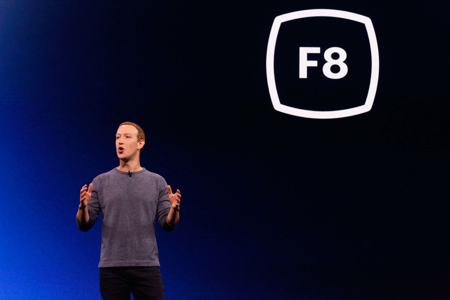 Mark Zuckerberg al F8 del 2019