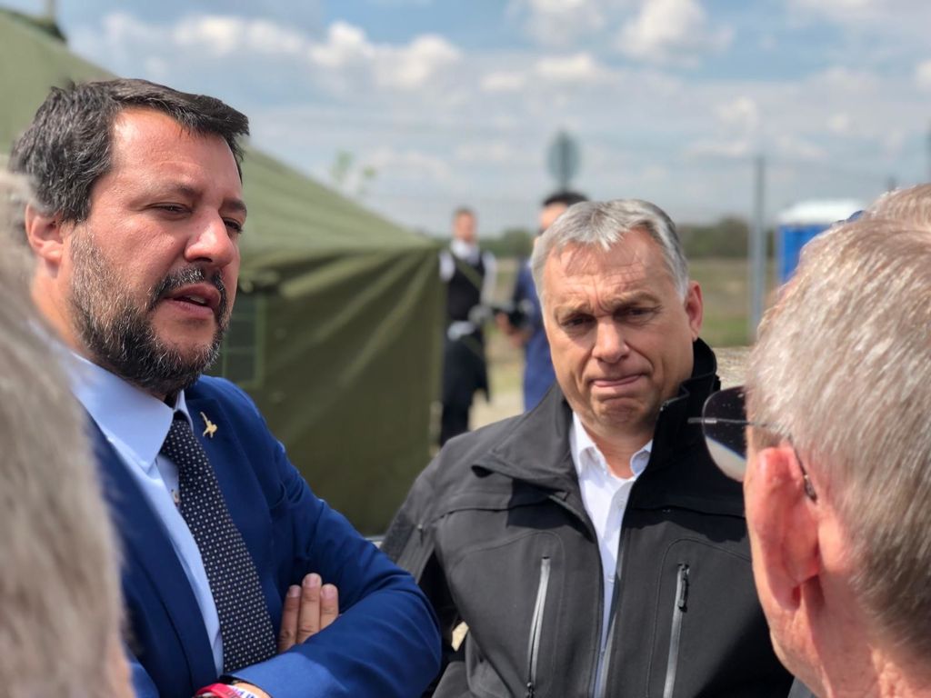 Salvini e Orban