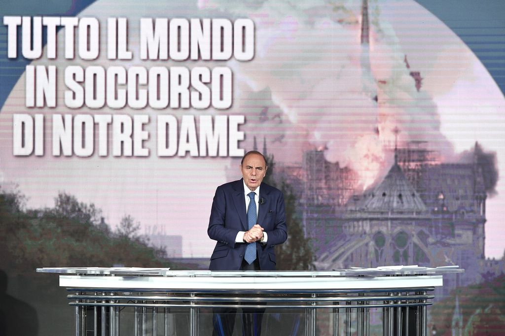 Bruno Vespa a Porta a Porta