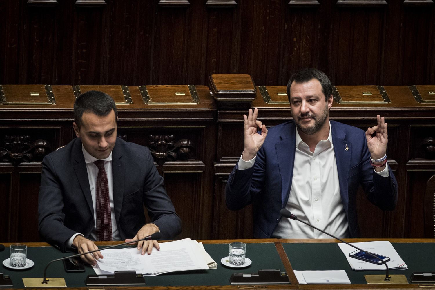 Luigi Di Maio e Matteo Salvini