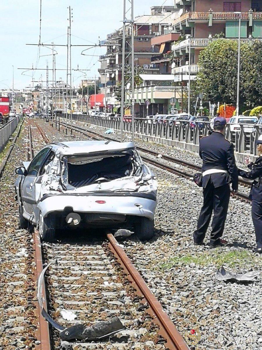 L'incidente sulla Casilina