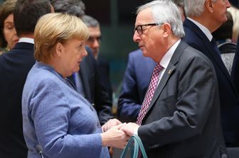 Merkel e Juncker