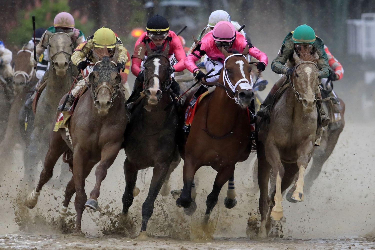 &nbsp;Ippica, Kentucky Derby 2019 (Andy Lions/AFP)