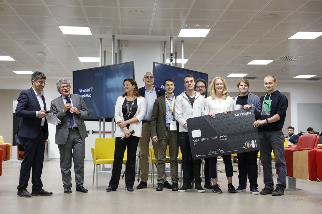 HackMac, premiati da NTT Data per la loro soluzione innovativa in tema CyberSecurity