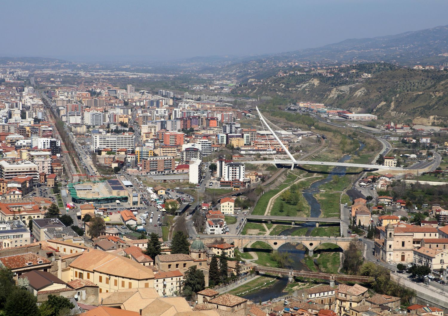 Una veduta di Cosenza