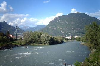 Fiume Isarco, Bolzano