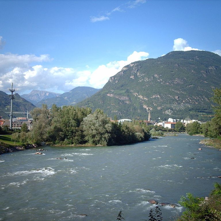 Fiume Isarco, Bolzano