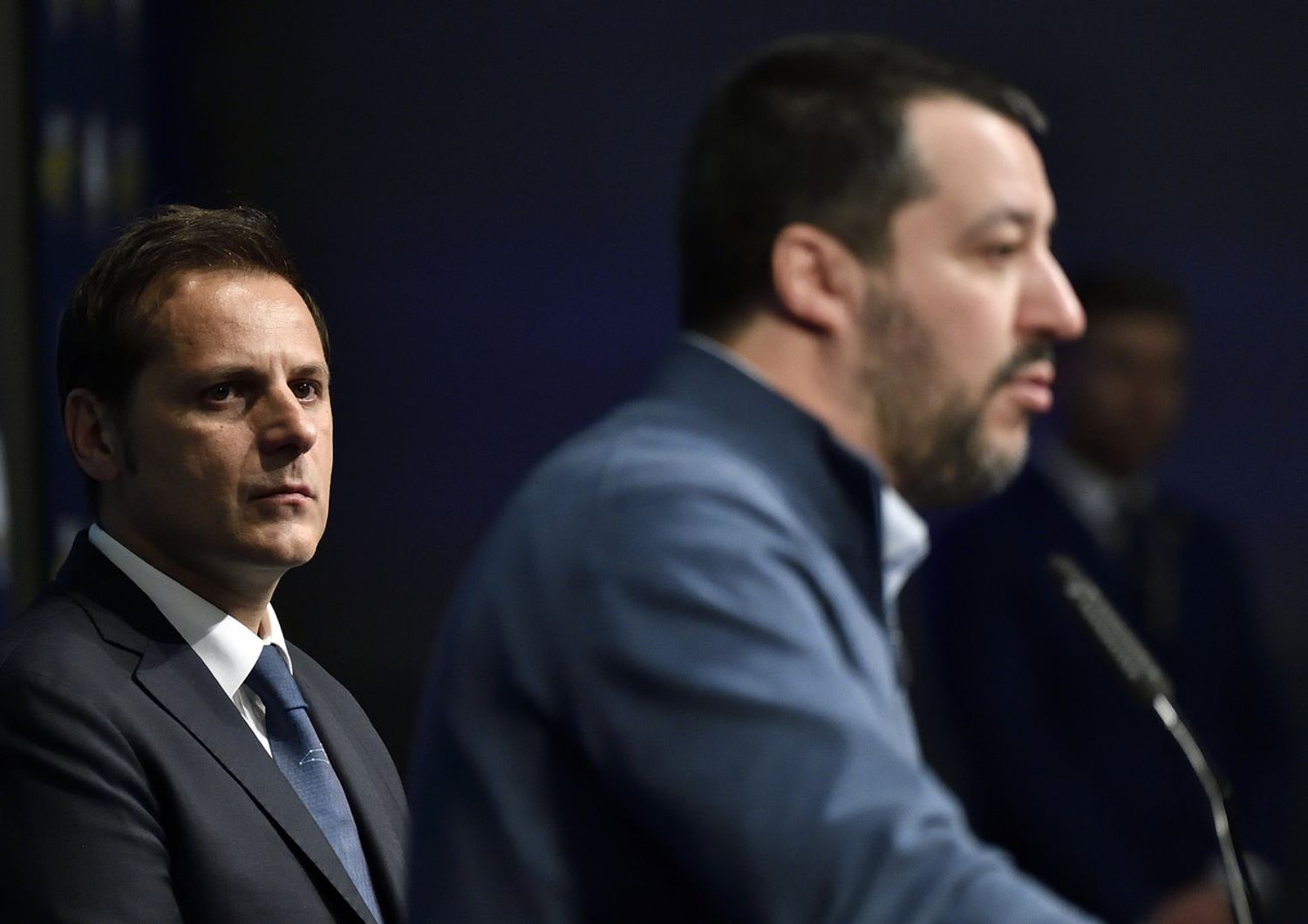Armando Siri con Matteo Salvini