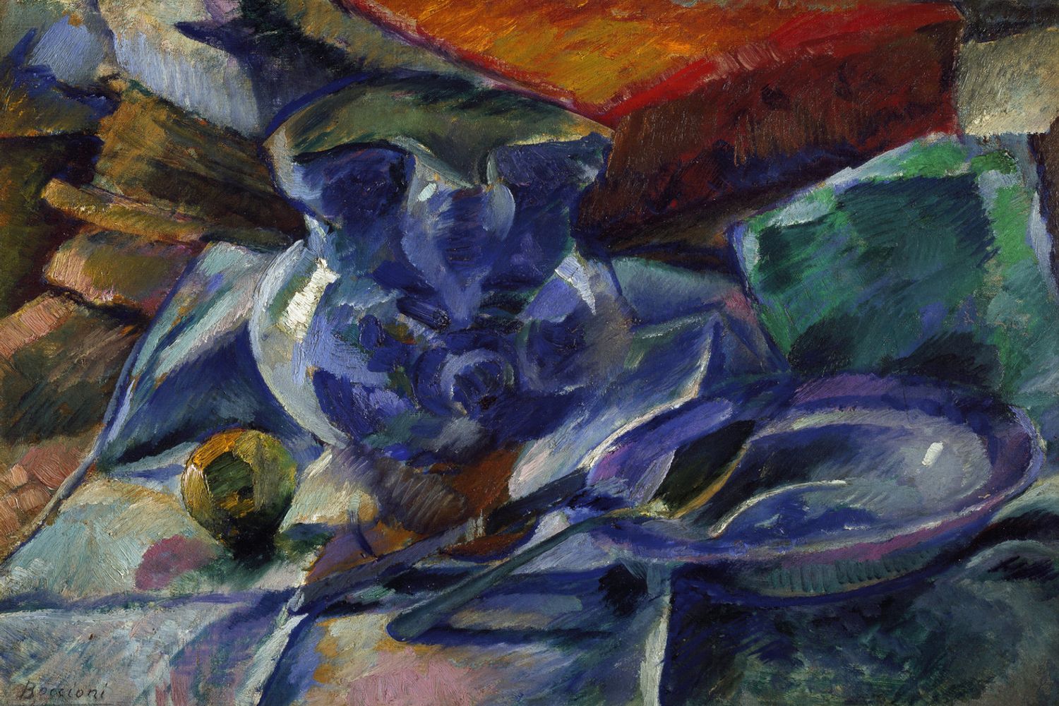 Natura morta di Umberto Boccioni