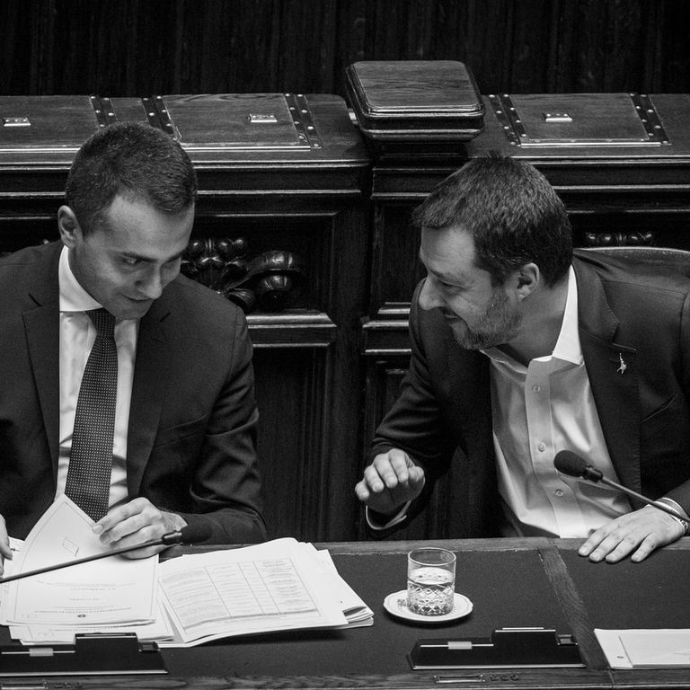 Luigi Di Maio e Matteo Salvini