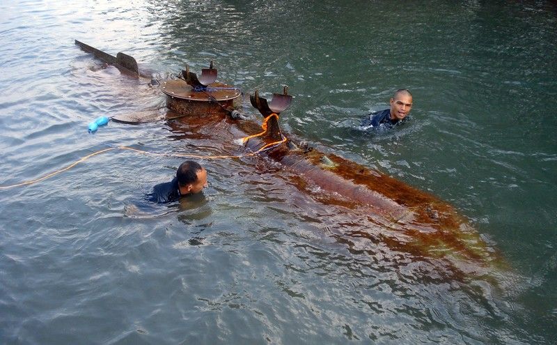 Un semi-sommergibile sequestrato dalla Marina colombiana a Tumaco