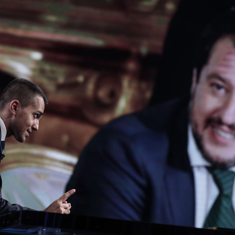 Luigi Di Maio e Matteo Salvini