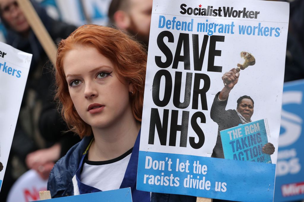 &nbsp;Nhs, sistema sanitario nazionale britannico (Daniel Leal-Olivas/AFP)