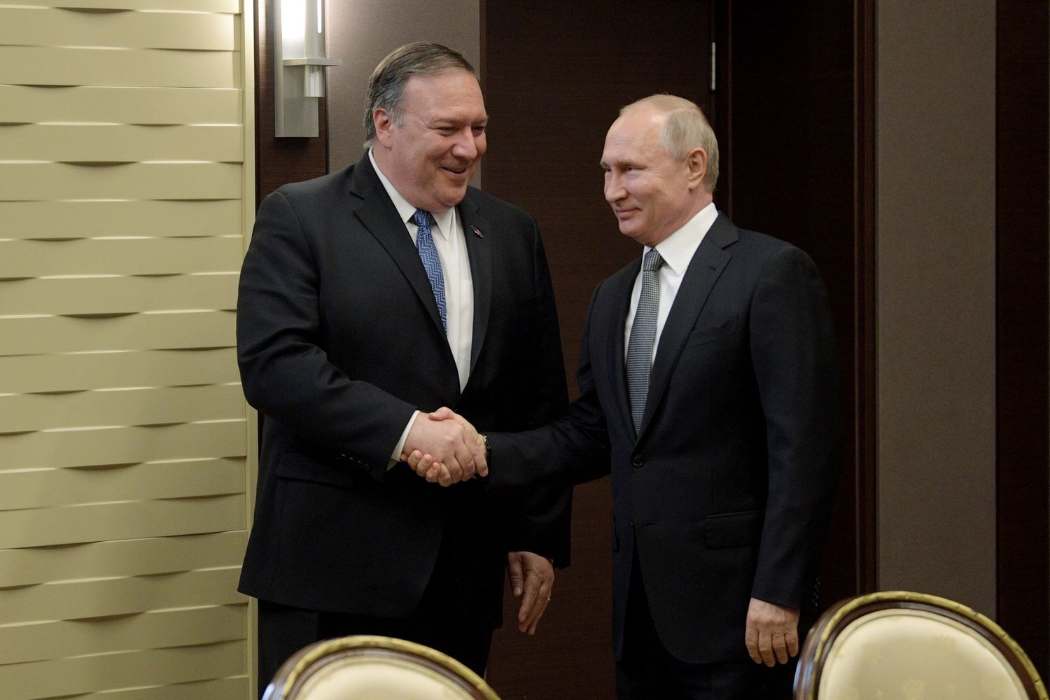 Pompeo e Putin