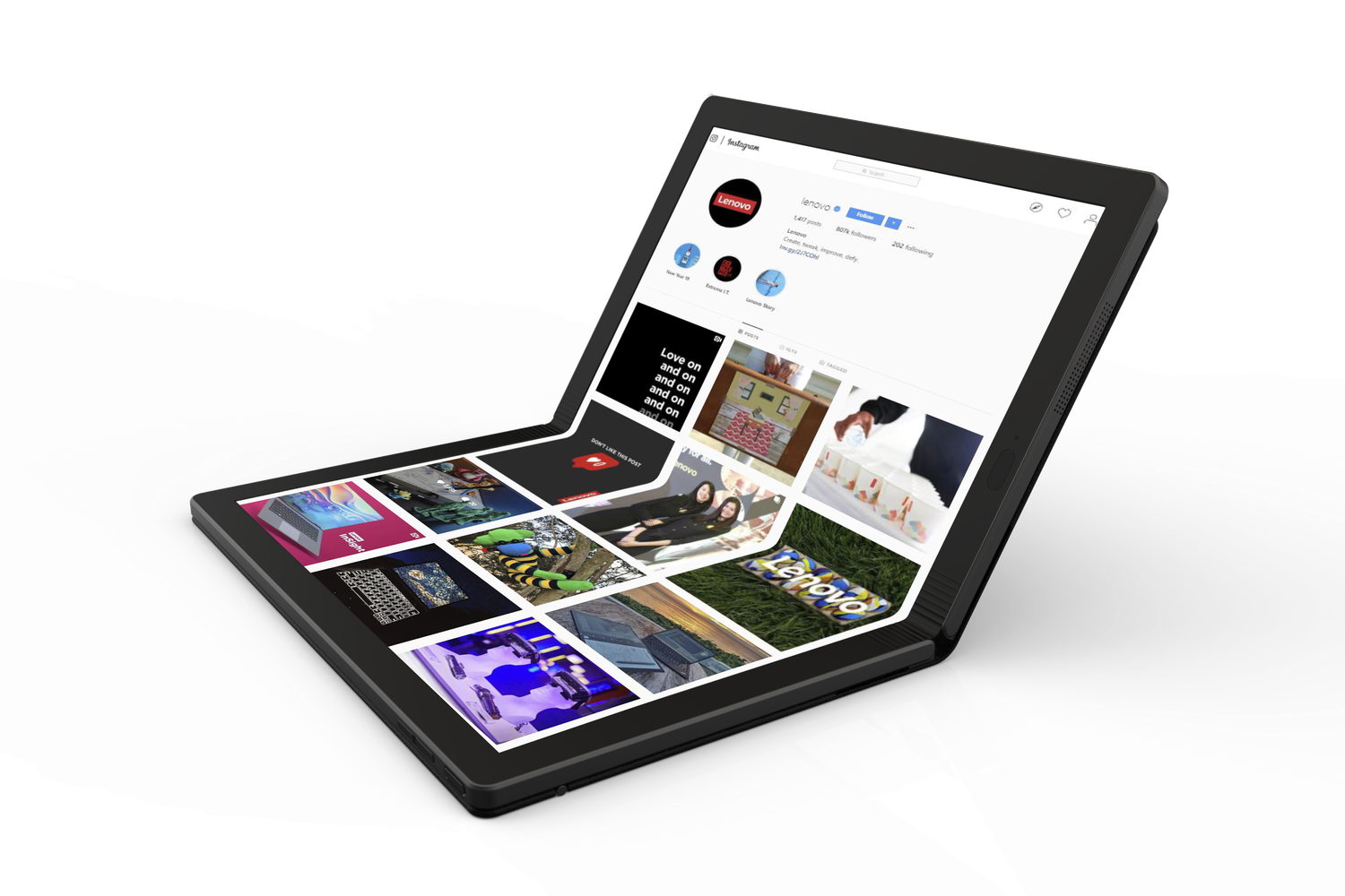 Il laptop pieghevole di Lenovo