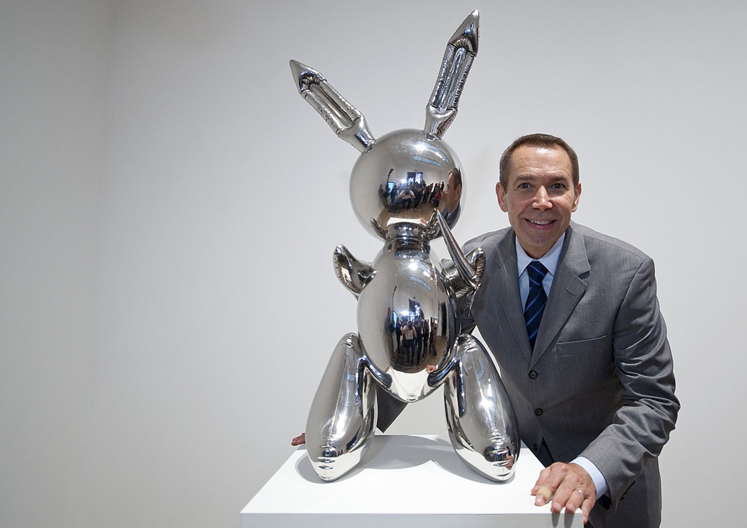 &nbsp;Jeff Koons con 'Rabbit'