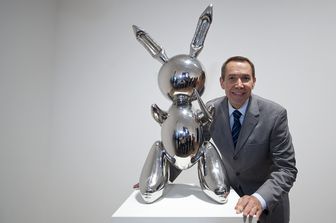 &nbsp;Jeff Koons con 'Rabbit'