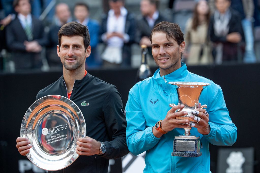 Rafael Nadal vince la finale degli Internazionali di Roma contro Novak Djokovic&nbsp;