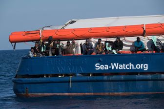 Migranti sulla Sea Watch