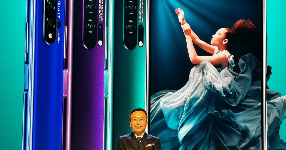 E' questo l'ultimo smartphone di Huawei con Android?