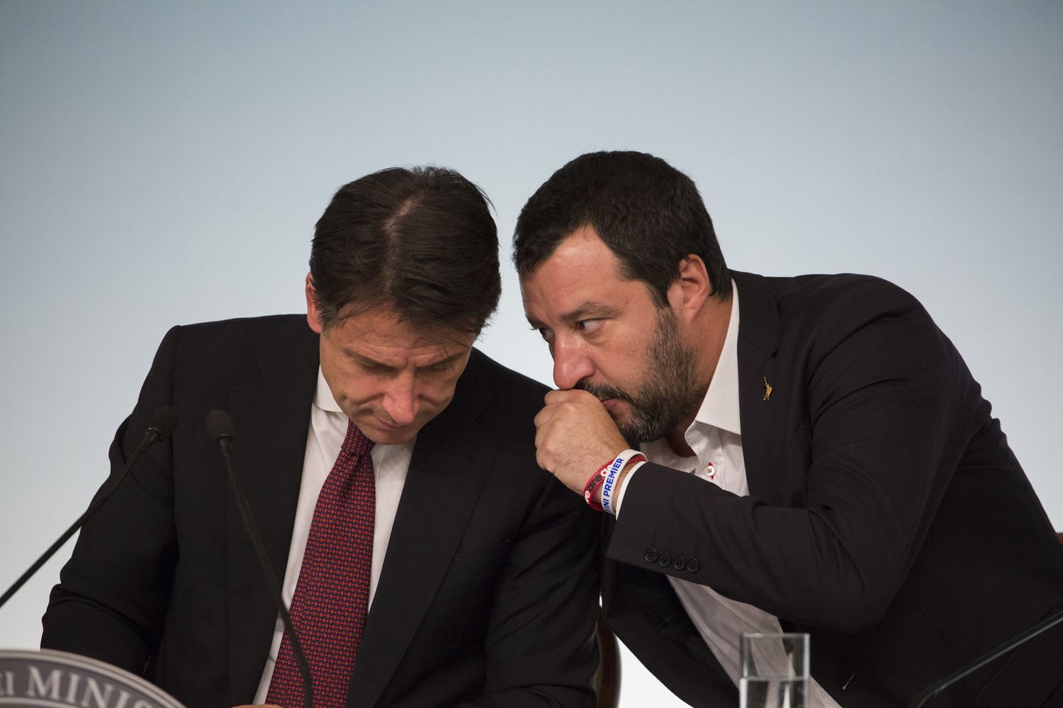 Giuseppe Conte e Matteo Salvini