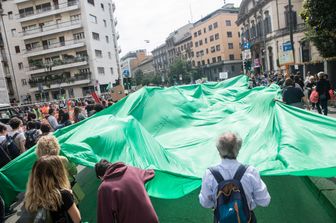 Un Fridays for Future a Milano