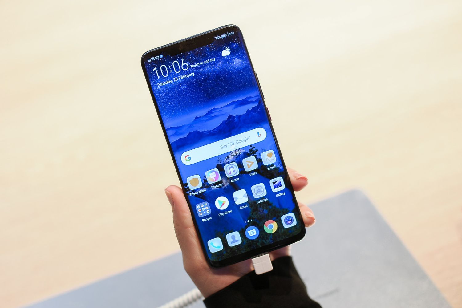 Il Mate 20 pro di Huawei