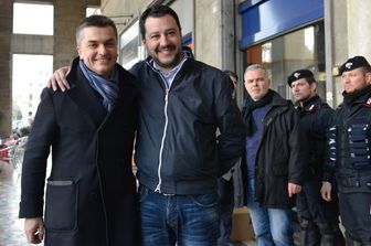 Edoardo Rixi e Matteo Salvini