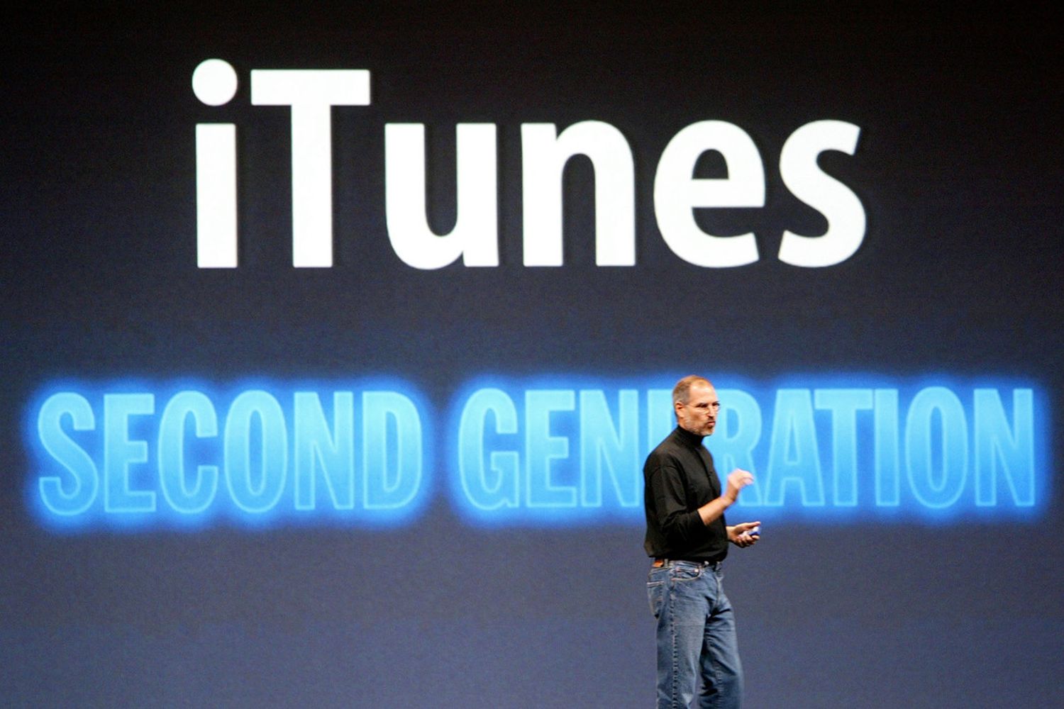 Steve Jobs, San Francisco 2003