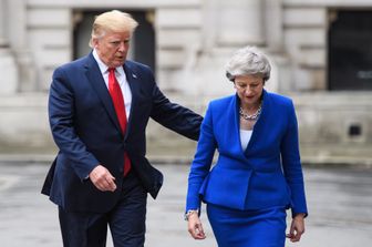 Donald Trump e Theresa May