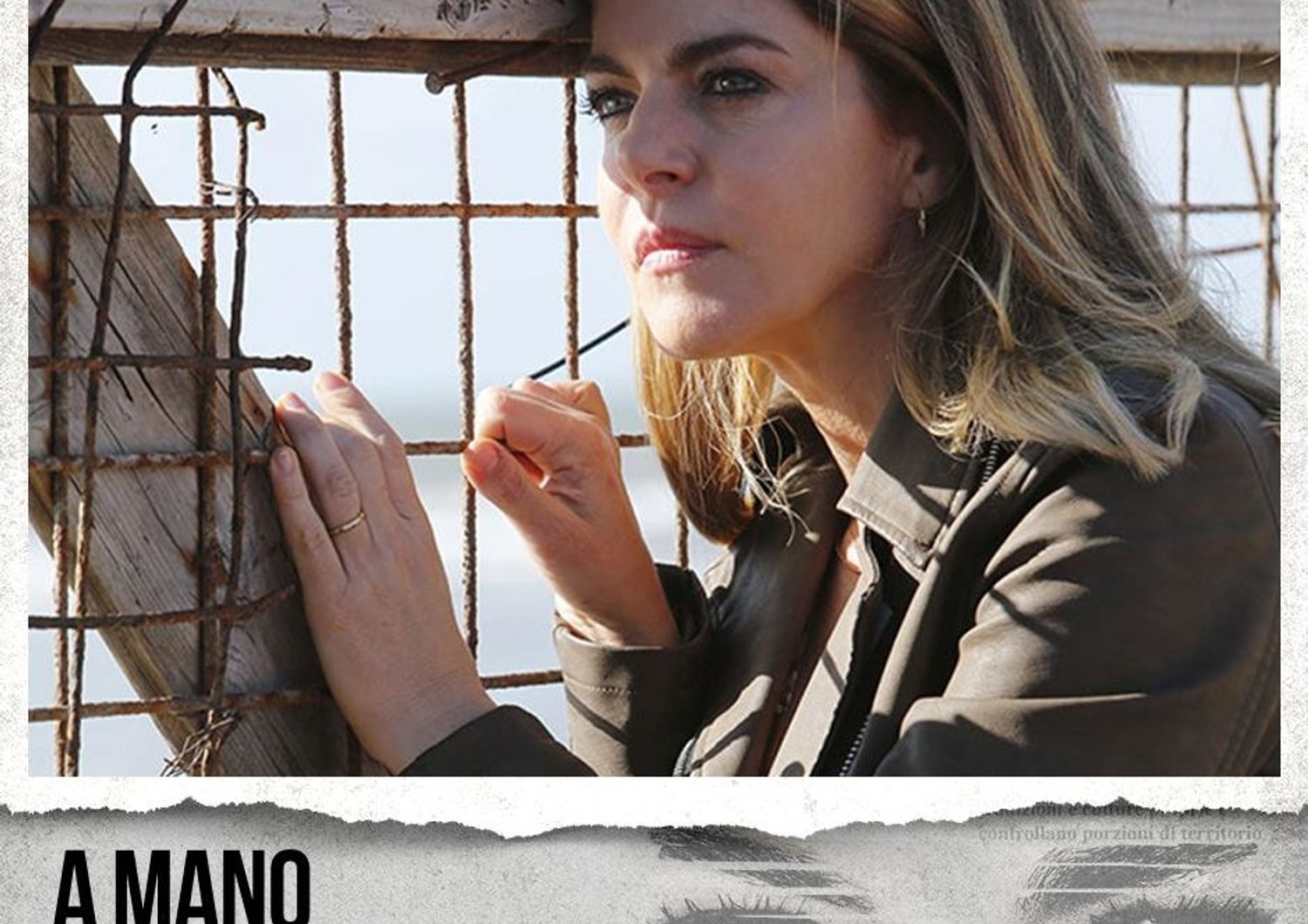 &nbsp;Claudia Gerini in 'A mano disarmata' di Claudio Bonivento
