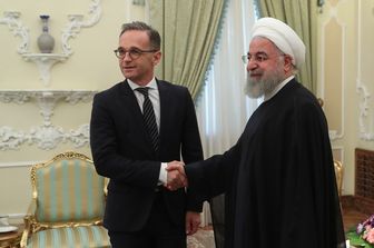 Il presidente iraniano Hassan Rouhani riceve il ministro degli Esteri tedesco Heiko Maas a Tehran&nbsp;