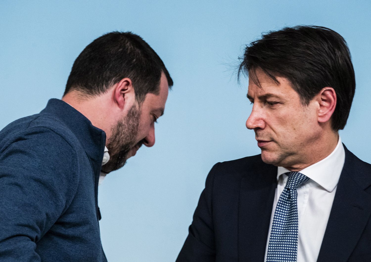 Matteo Salvini e Giuseppe Conte