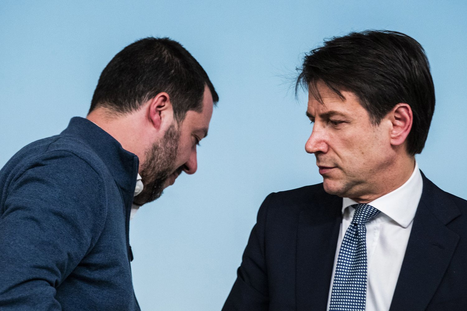Matteo Salvini e Giuseppe Conte